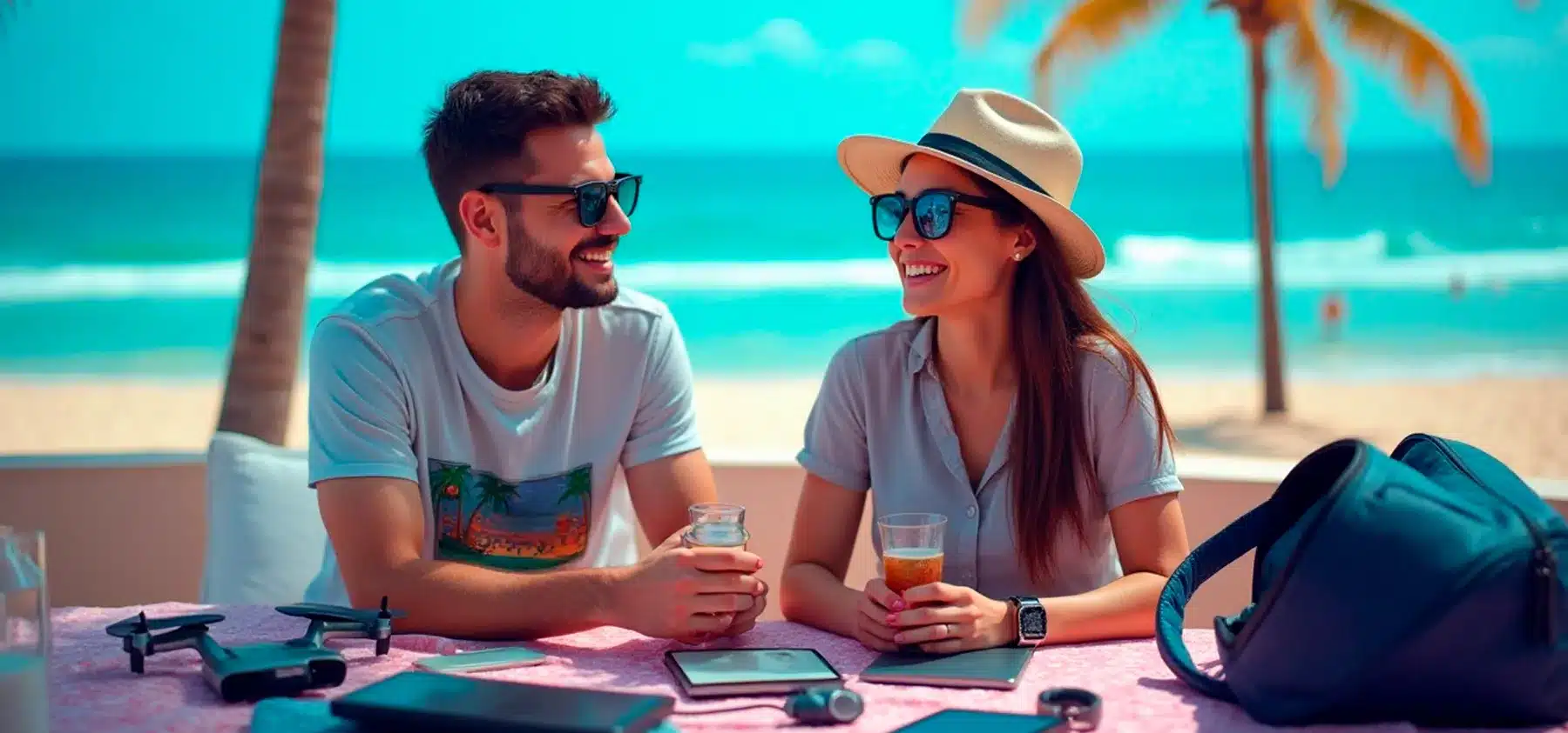 Tecnología de verano para viajeros: Lo esencial en tu mochila geek